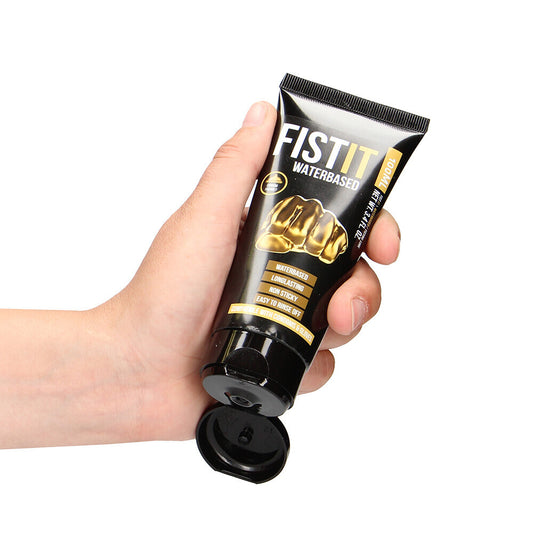 Shots Toys Fist It water-based lube, 100ml bottle. Perfect for comfortable intimate play.