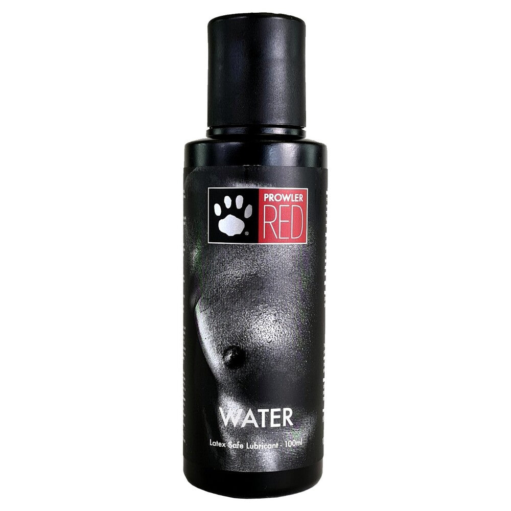 Prowler red silicone lubricant in a 100ml bottle, designed for smooth friction reduction.