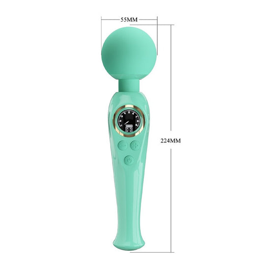 Pretty Love Skyler wand massager with led display for targeted muscle relief.