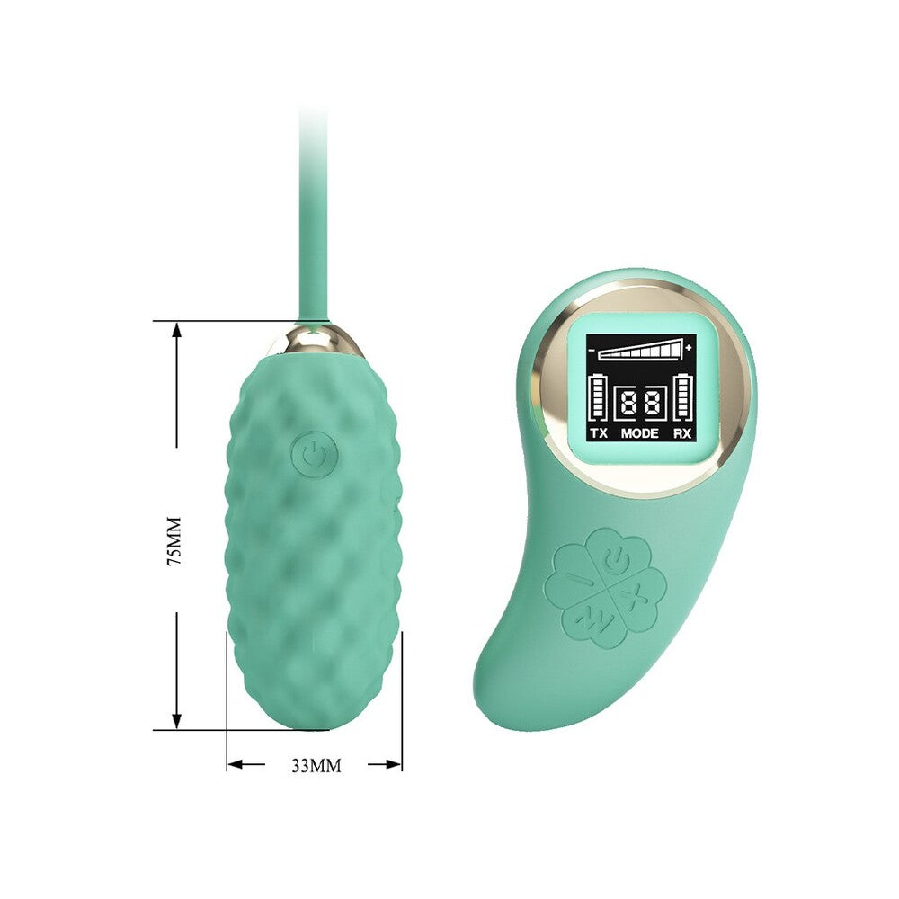 Pretty Love Vivan vibrating egg with remote control, for intimate stimulation, in pink.