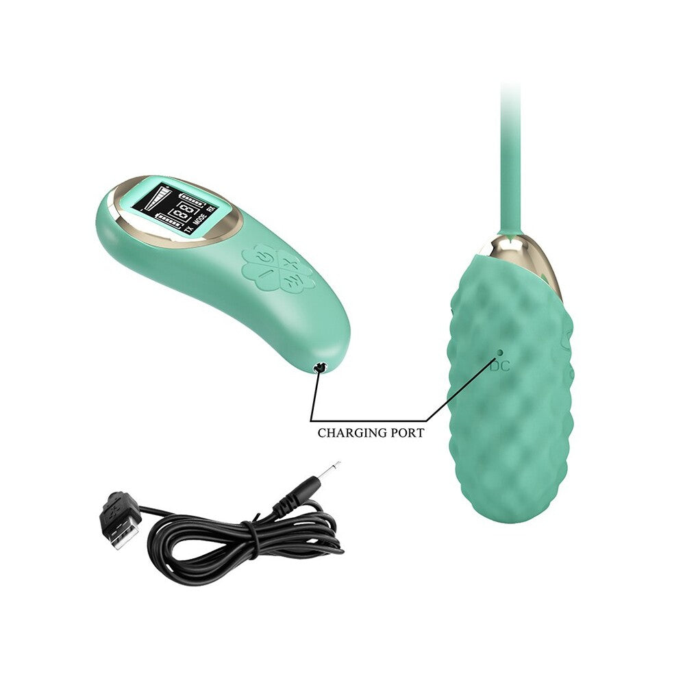 Pretty Love Vivan egg vibrator in a smooth, body-safe silicone with remote control.