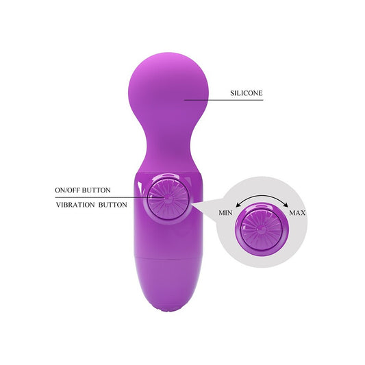 Dream Toys little cute mini stick vibrator in pink, a small and discreet personal massager.
