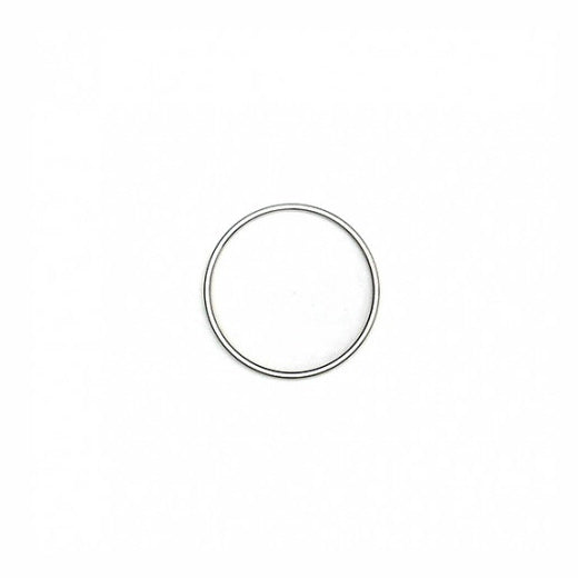 stainless steel cockring, 0.5cm wide and 30mm in diameter, for enhanced pleasure