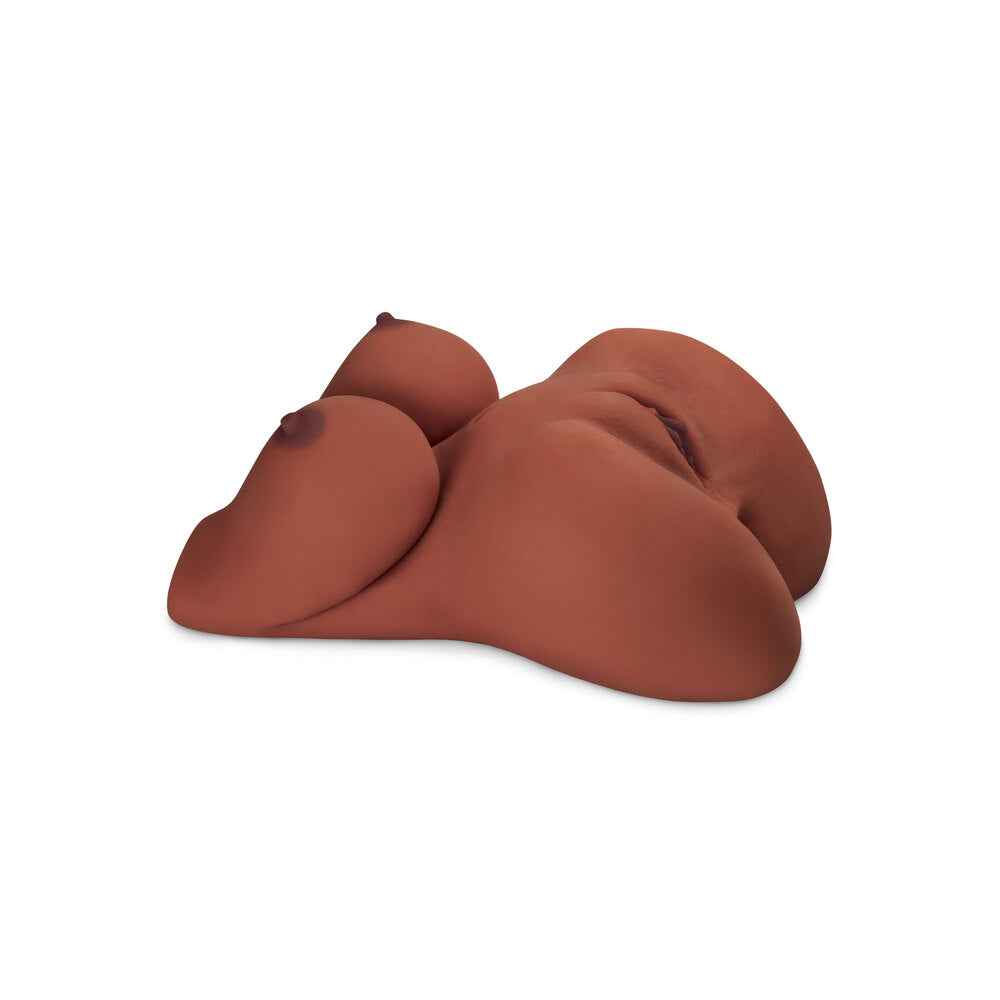 Pipe Dream EZ Bang Torso realistic masturbator, flesh-toned and textured for solo pleasure.