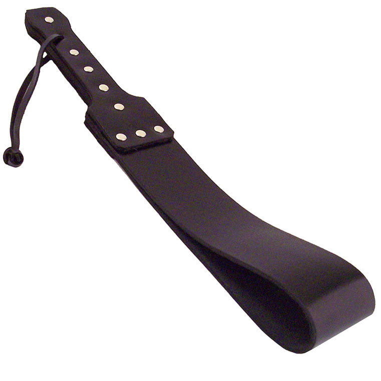 Rouge Garments black folded paddle, perfect for canoeing or kayaking; a sleek piece of kit.