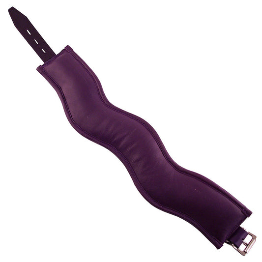 Rouge Garments padded posture collar in a vibrant purple, offering support and style.