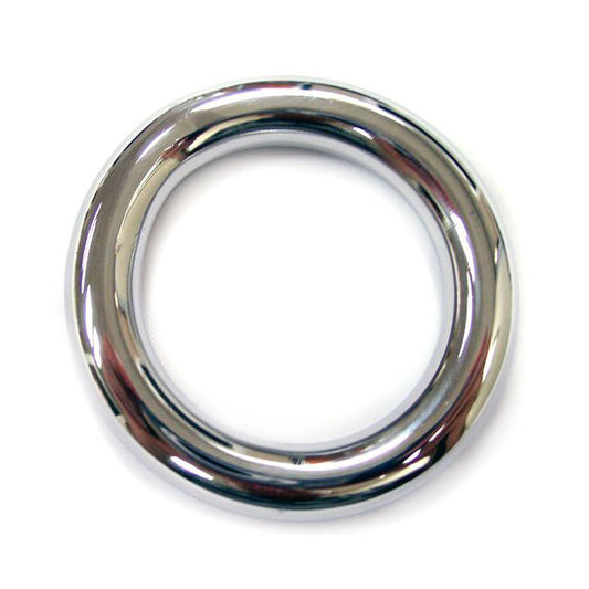 Rouge Garments stainless steel round cock ring, 40mm, for enhancing bondage play