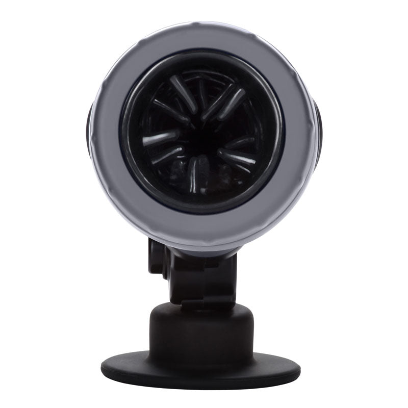 Waterproof silicone stroker for solo play, the 'apollo hydro power' by california exotic.