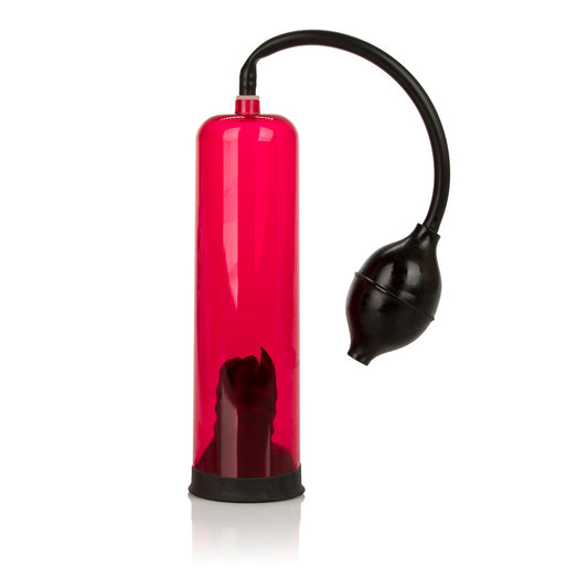 California Exotic Nick Masturstroke Kit, a penis enlargement device with a textured sleeve.