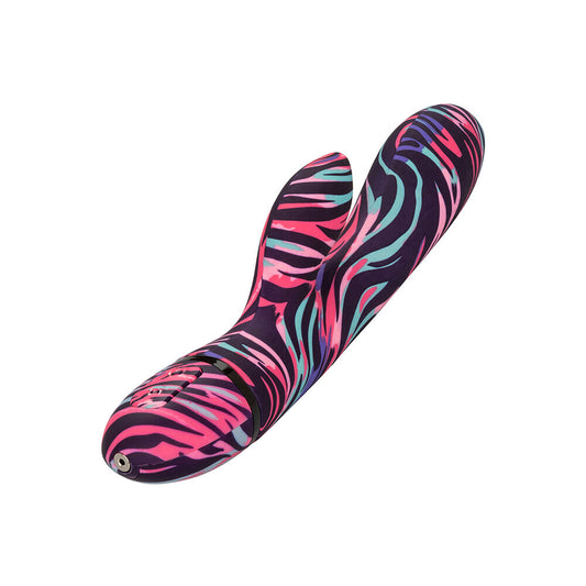 California Exotic 'Naughty Bits Ménage à Moi' dual wand vibrator for clitoral stimulation.