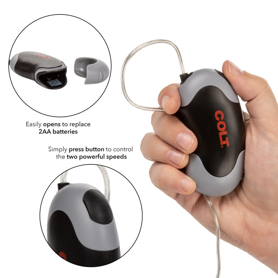 California Exotic vibrating egg, a sleek silver pleasure toy for thrilling internal play.