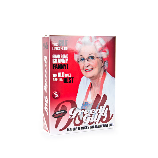 shots toys greedy gilf blow up doll, a realistic female love doll for adults.