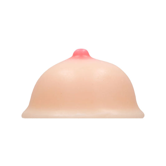 A pink breast-shaped soap bar, a cheeky novelty gift from Shots Toys.
