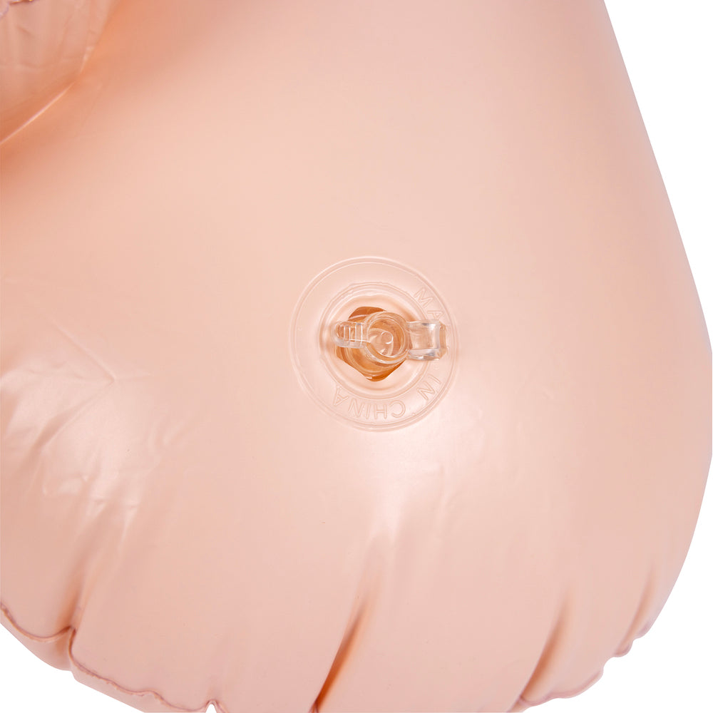 Inflatable willy, novelty toy from Shots Toys, approximately 55 inches in size.