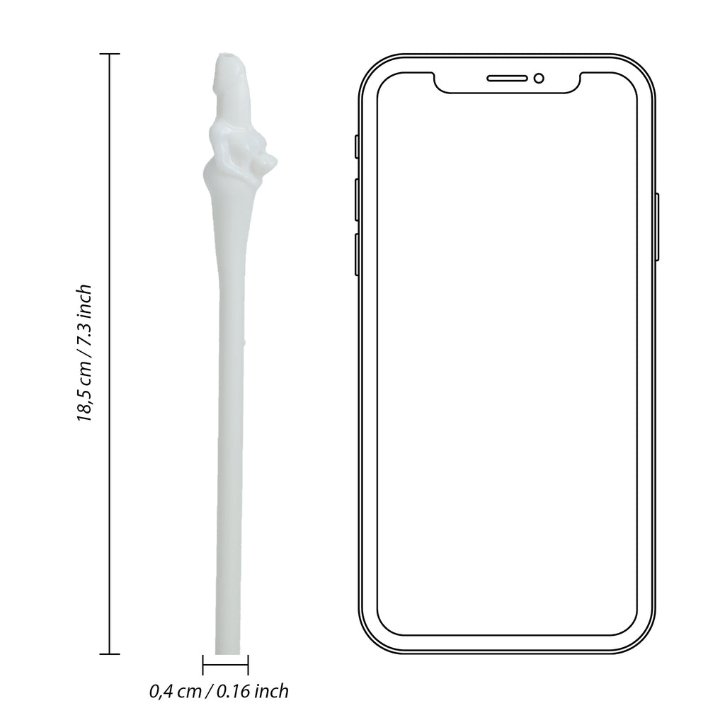 Multipack of multicoloured willy-shaped novelty drinking straws, ideal for a hilarious hen party celebration.