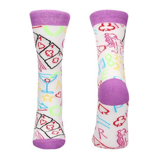 Novelty strip poker socks, sizes 36 to 41, perfect for a cheeky gift.