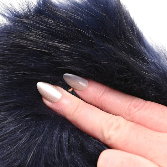 Sportsheets cougar spiked sensory glove, black textured material, therapeutic aid for sensory exploration.