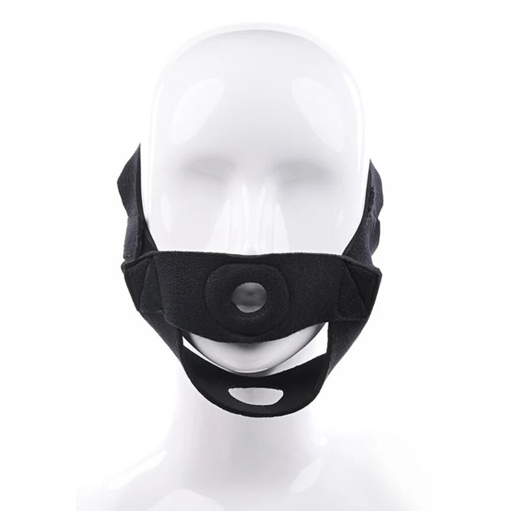 sportsheets strap on dildo with face strap, for comfortable, hands-free use.