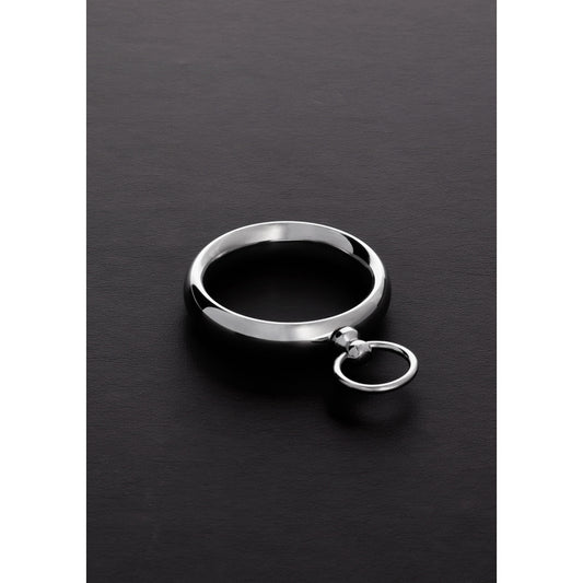 shots toys donut ring with o ring, black textured bondage cock ring.