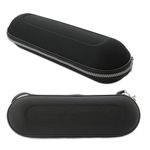 Bathmate universal capsule case for penis pumps, clear plastic storage, compact design.