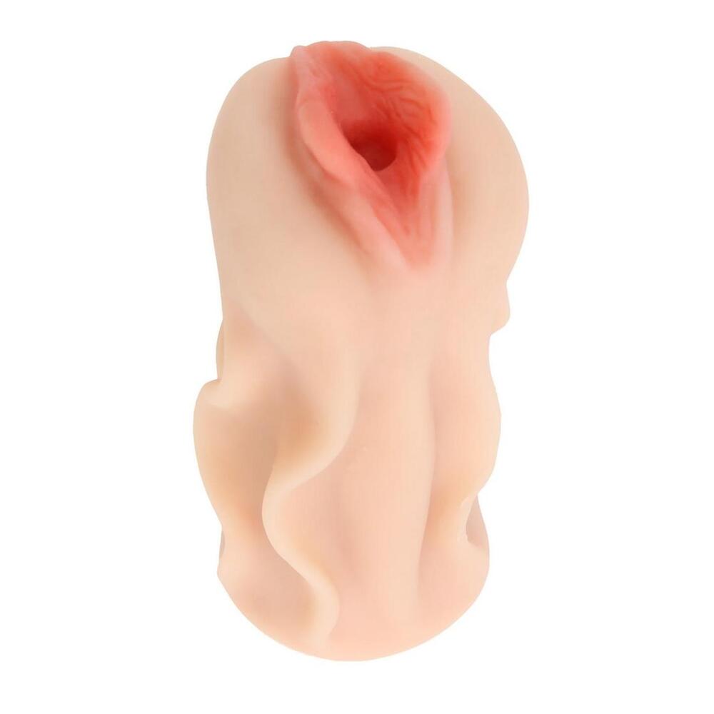 The vanna bardot 3d star pussy stroker masturbator, textured for realistic pleasure, flesh-toned material.