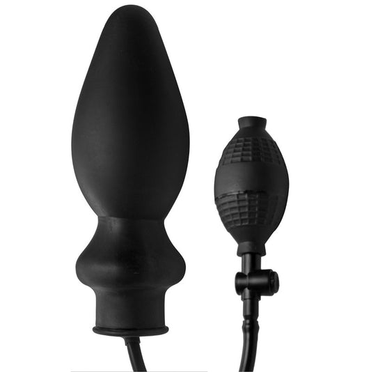 Master Series Expand XL butt plug, an inflatable anal toy for comfortable stretching.