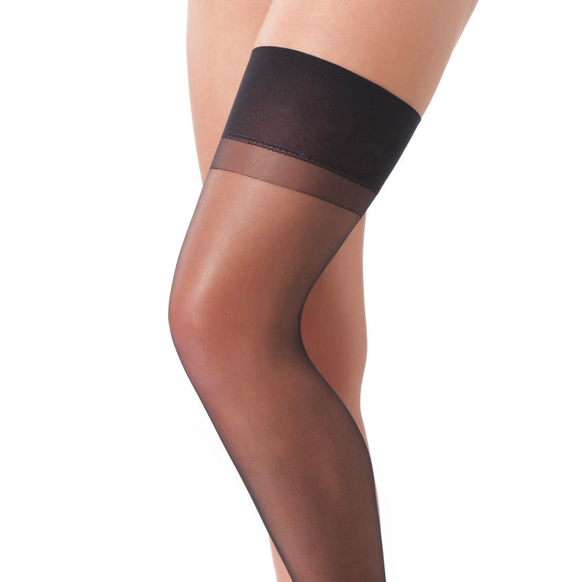 Rimba black stockings, a pair of sexy legwear for a night out, sheer fabric
