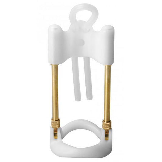 The size matters penile aide, a device for penis development, product image.