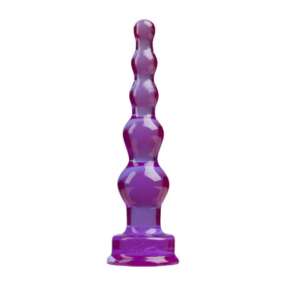 Purple spectragels anal probe tool from doc johnson, showcasing its sleek and hygienic design.