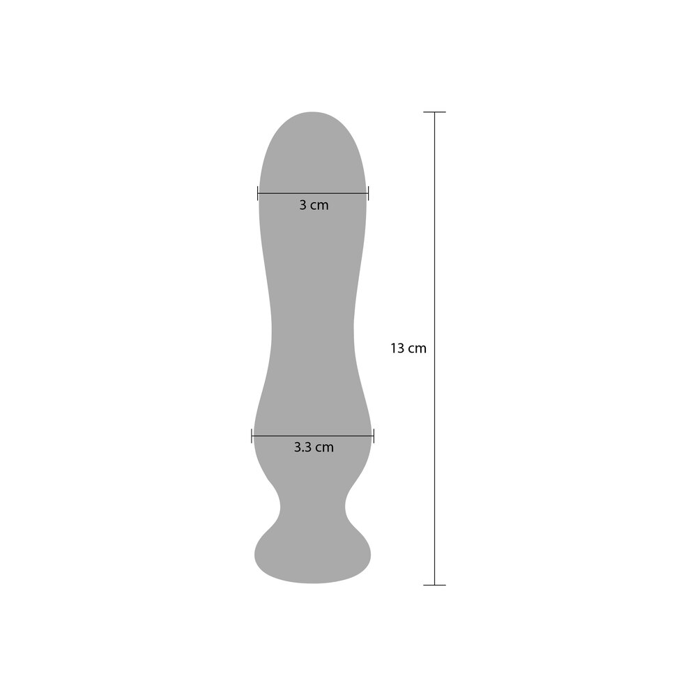 Elegant pink vibrating buttplug with a smooth finish, ideal for anal pleasure play.