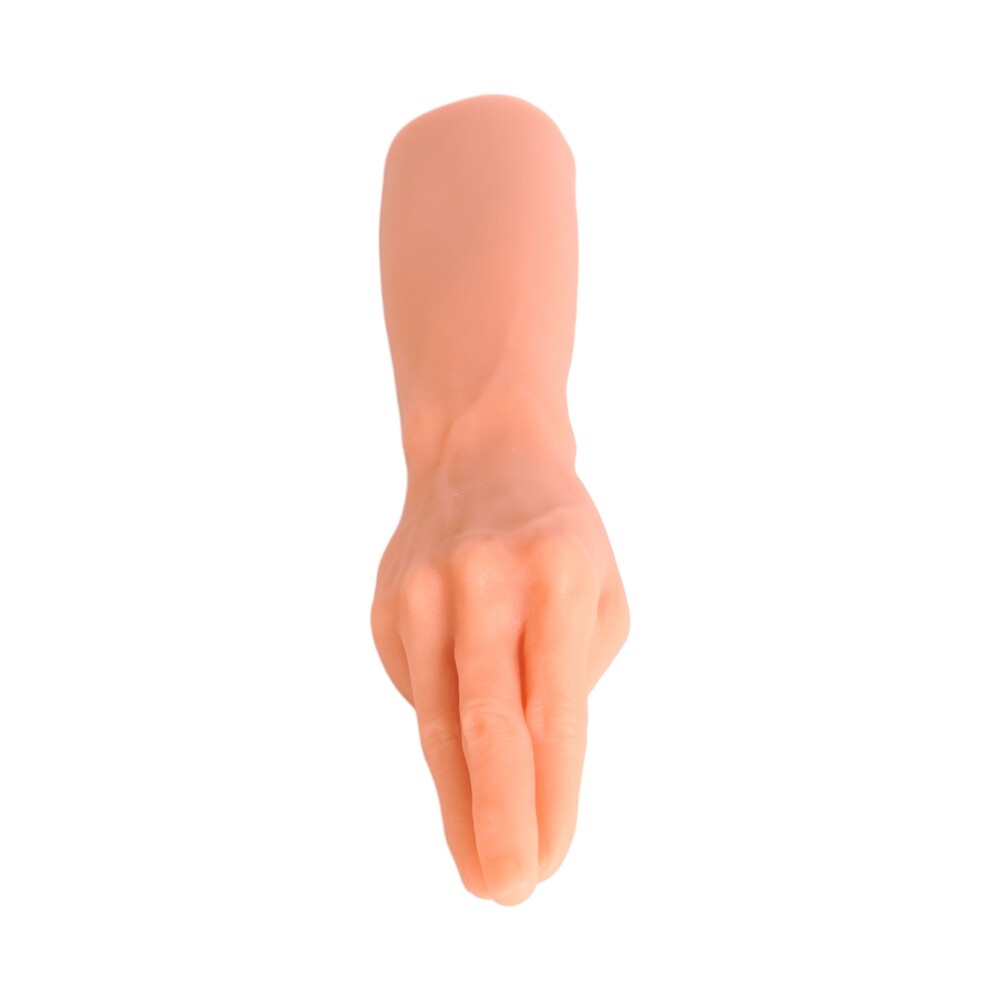 Realistic flesh-toned hand-shaped dildo, 36cm long, from Toy Joy, for satisfying solo play.