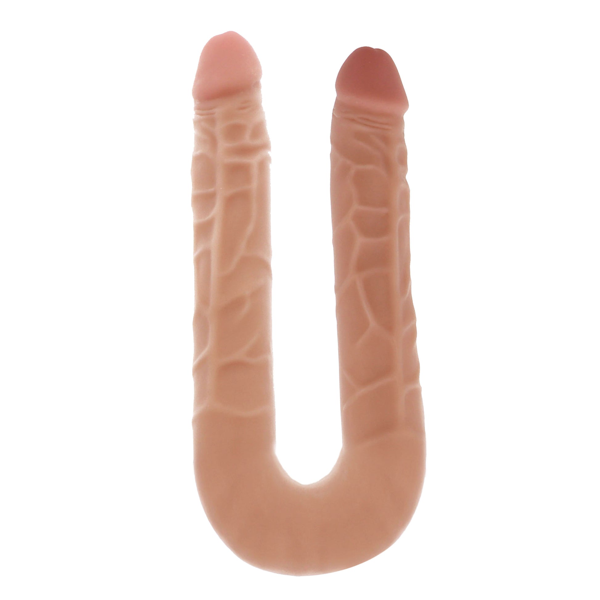 Realistic, flesh-coloured, 16-inch double dildo from Toy Joy Sex Toys - for double the fun.