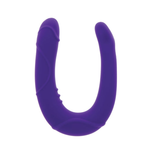 Purple, smooth, double-ended dildo from Toy Joy Sex Toys. A cheeky addition for grown-up fun.