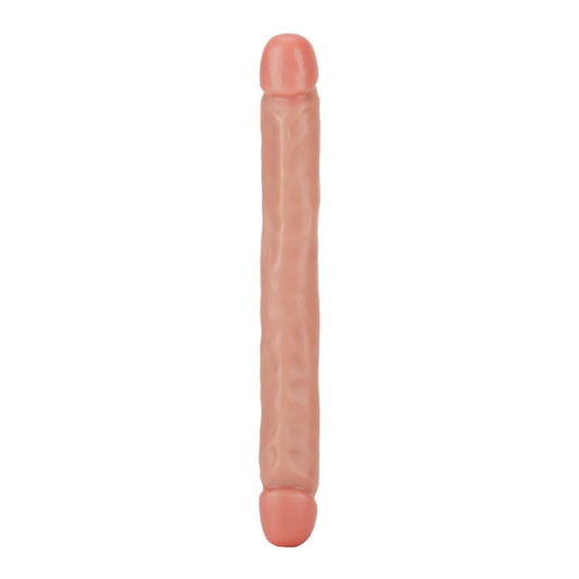 A vibrant, dual-ended 12-inch dildo from Toy Joy, a thrilling addition to the bedroom.