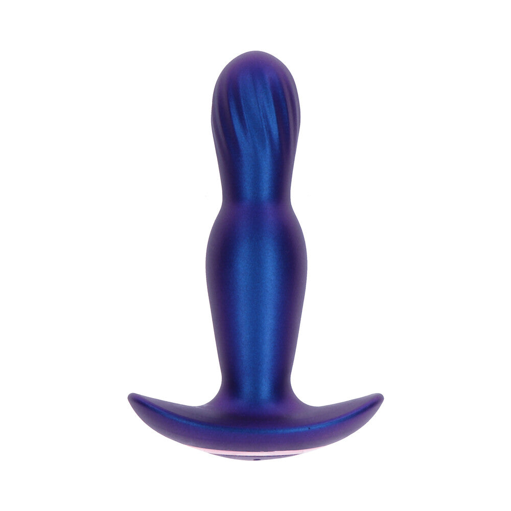 ToyJoy buttocks: stout inflatable vibrating buttplug, flesh-toned silicone, with a smooth finish.