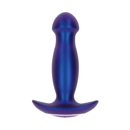 Vibrating magnetic pulse buttplug from toy joy sex toys, wild range, lilac colour.