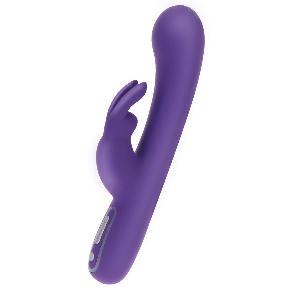 Toyjoy love rabbit vibrator: a charming bunny vibrator for exciting solo play, pink silicone finish.