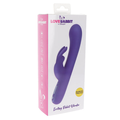 The ToyJoy Love Rabbit vibrator, a pink bunny vibrator for exciting intimate fun.