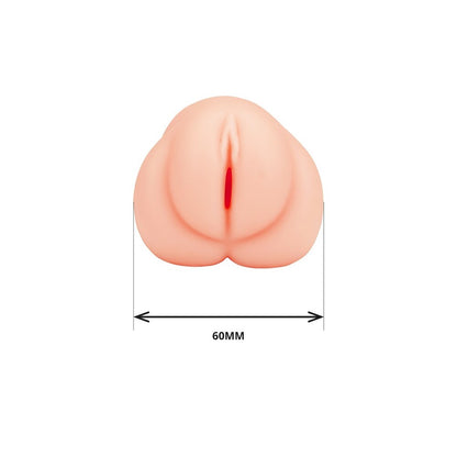 Waiting girl masturbator toy, flesh-toned silicone, realistic details for satisfying solo fun.