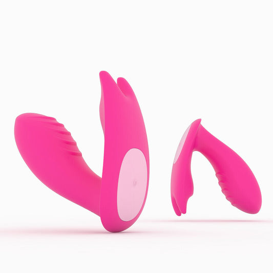 Close-up of the magic motion eidolon, a clitoral vibrator in a soft, skin-safe material.