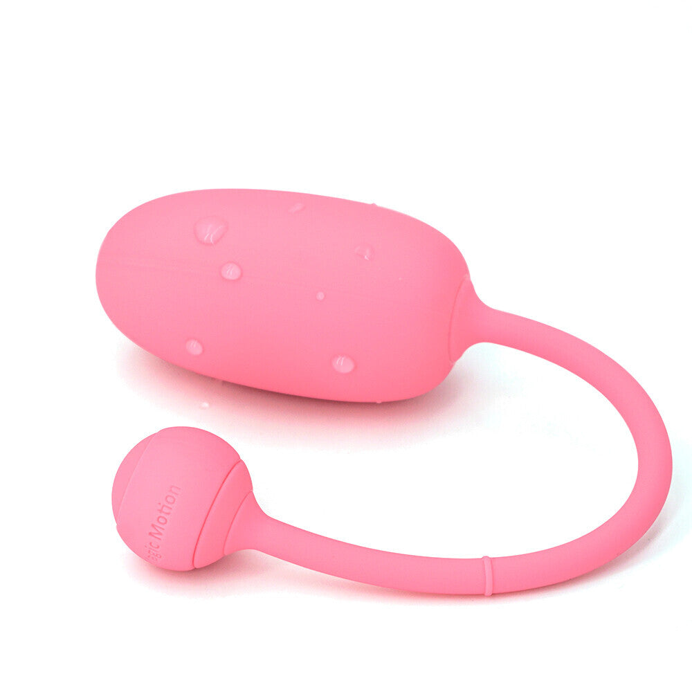 Magic Motion kegel coach smart ball, lilac silicone, for pelvic floor exercise.