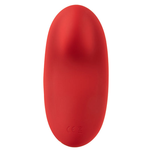A sleek, black magic motion nyx smart panty vibrator for discreet, hands-free pleasure.