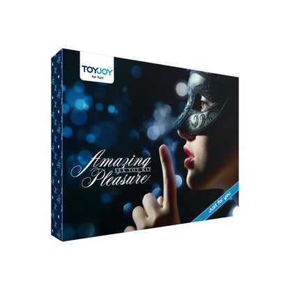 toyjoy amazing pleasure sex toy kit with various vibrant sex toys, for adventurous play