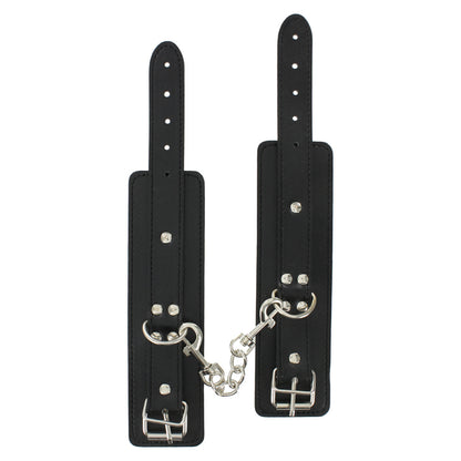 ToyJoy BDSM starter kit with restraints, gag, and flogger for playful bondage.