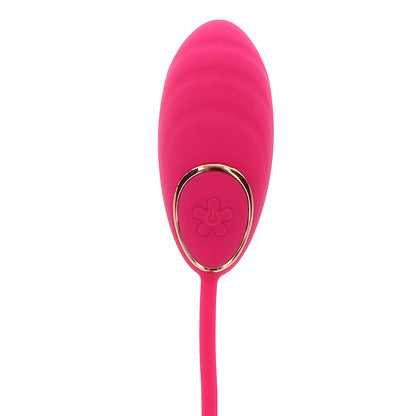 toyjoy ivy lily vibrating egg sex toy remote control purple smooth finish