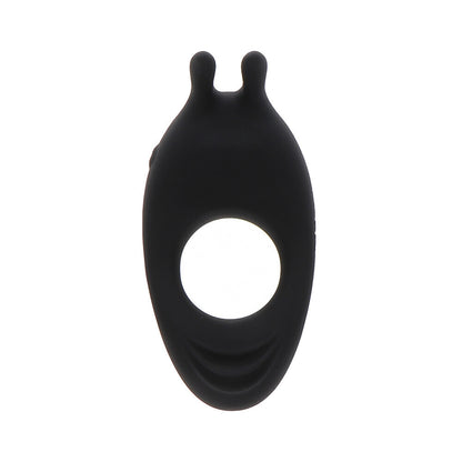 ivy lotus vibrating cock ring by toy joy sex toys, purple silicone love ring