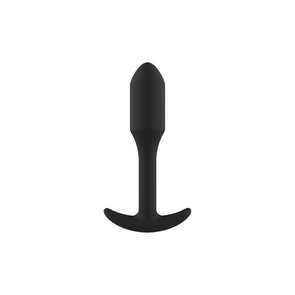 A smooth, silver-toned metal anal plug butt toy for pleasurable anal play by ToyJoy.