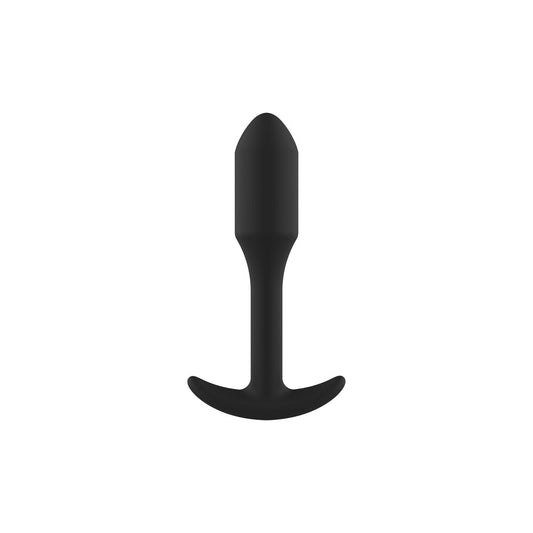 A smooth, silver-toned metal anal plug butt toy for pleasurable anal play by ToyJoy.