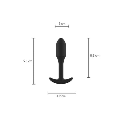 Smooth, tapered anal plug from ToyJoy Sex Toys, for comfortable and pleasurable butt play.