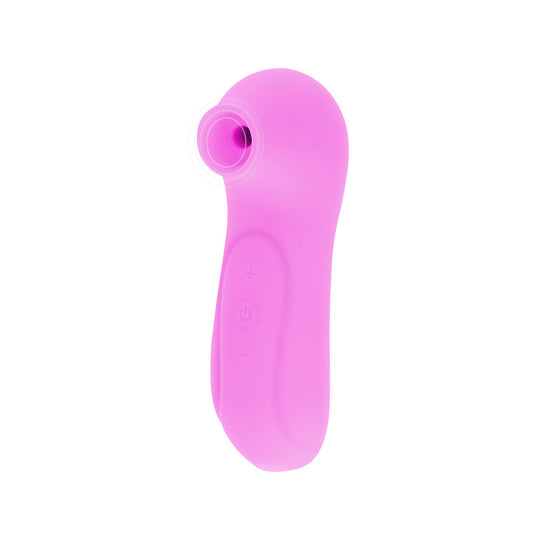 A red clitoral vibrator from toy joy sex toys, designed for intense stimulation.